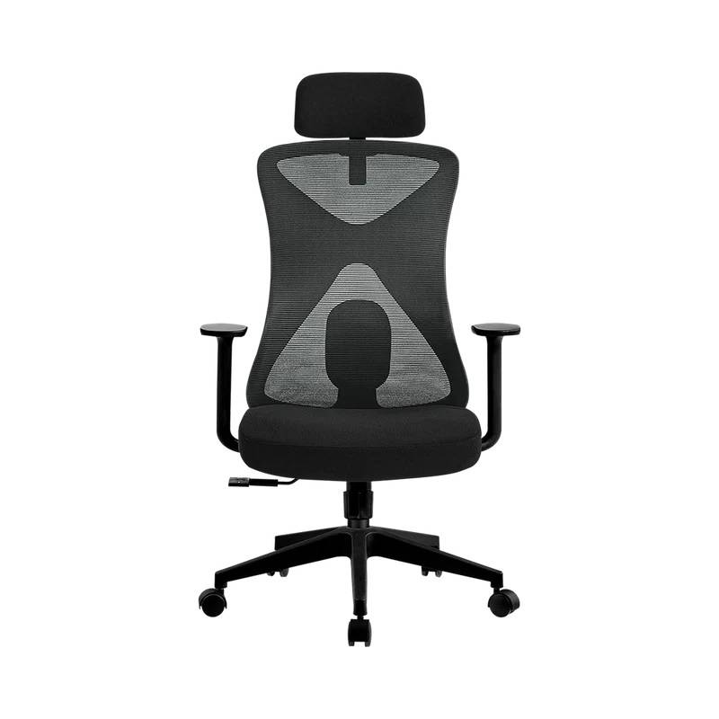 Silla                                                                                                                                                                                                                                                                           Oficina Floe Pro Ec737 ErgonÓmica Ajus Lumbar Hasta 120 Kg Negro Ac-937238