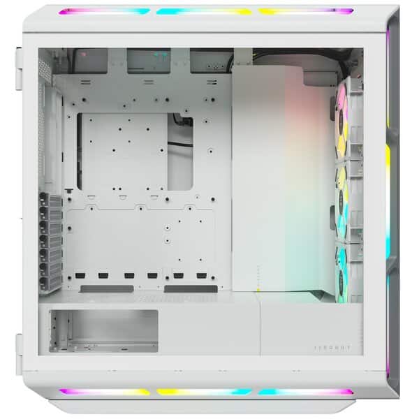 Gabinete                                                                                                                       Corsair Icue 5000t Rgb Tg, White Cc-9011231-ww