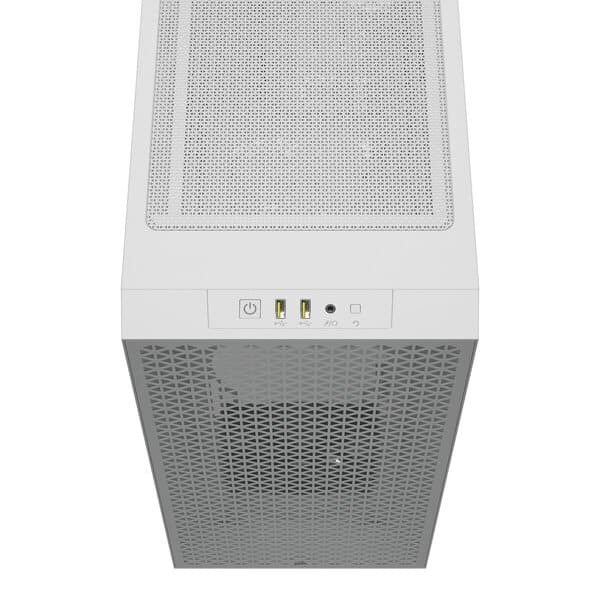 Gabinete                                                                                                                                                                                                                                                                                                                                                                                                                                                                                                                                                                                                                                                                                                                                                                                                                                                    Corsair 3000d Airflow Cc-9011252-ww Mt White 2xsp120 Tg