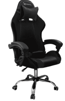 SILLA PARA GAMING XZEAL NEG ACERO, PVC ALTO DESEMPEÑO (XZSXZ05B)