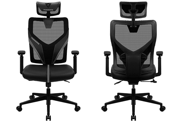 SILLA THUNDER X3 YAMA 1 NEGRO MAX 125KG RECLINABLE 135° CABECERA AJUSTABLE 1D