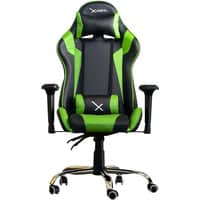 Silla                                                                                                                                                                                                                                                                                                                                                                                                                                                                                                                                                        Gamer Xzeal Neg/verde Acero, Pvc Alto DesempeÑo (zxsxz10y)