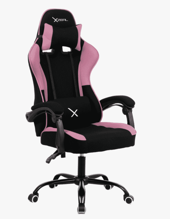Silla                                                                                                                                                                                                                                                                                                                                                                                                                                                                                        Gamer Xzeal Neg/rosa Acero, Textil, Alto DesempeÑo (xzsxz20p)