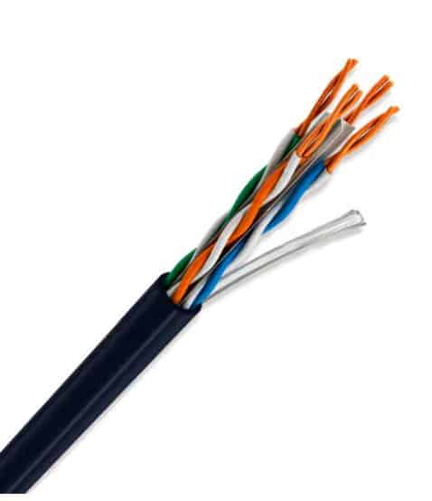 Condumex  Cable Utp Cat6 Exterior R.gel 4par Cal 23 Neg 305m(667666-45)