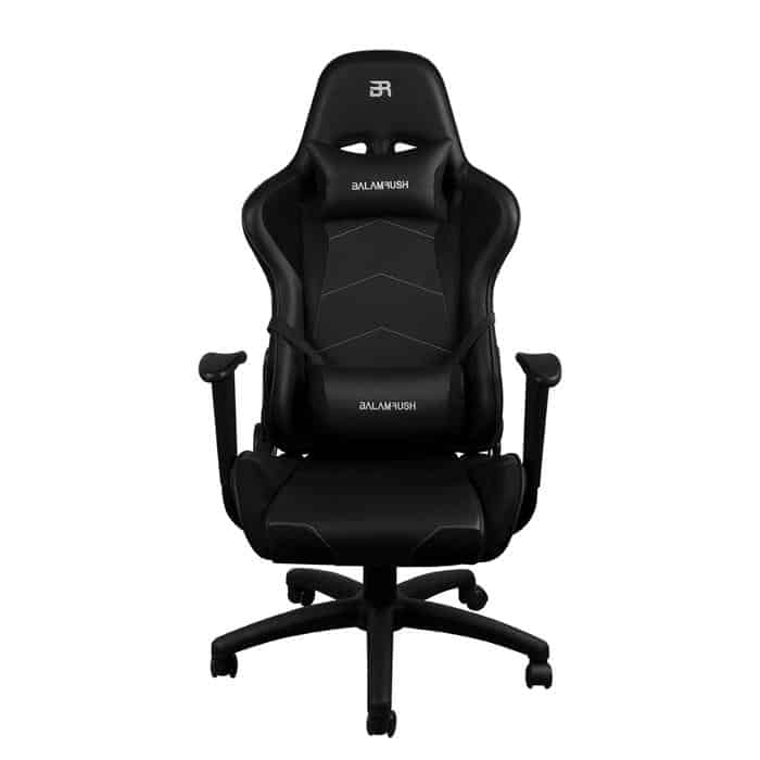 SILLA PARA GAMING BALAM RUSH THUNDER RECLINABLE HASTA 150 GRADOS, 120KG MAX NEGRO