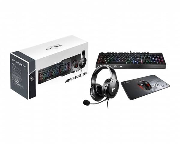Kit                                                                                                                                                                                                                                                                                                                                                                                                                                                                                                                                                                                                                                                                                                                                                                                                                                                                  MSI Adventure 202 Us Teclado+mouse+mousepad+diadema Gamer