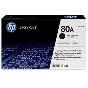 Toner                                                                                                                                                                                         Hp 80a Negro P/m425dn Mfp/m401dn/m401dne/m401dw/m401n (cf280a)