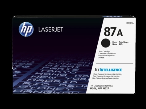 Cartucho De Toner Original Laserjet Hp 87a Negro (cf287a)