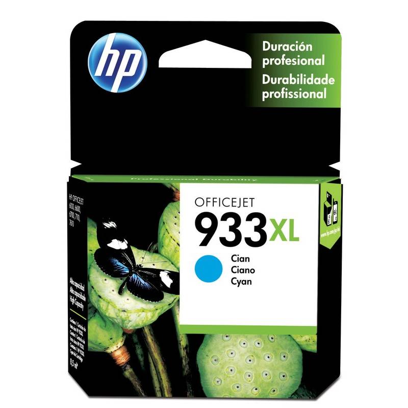 Cartucho Hp 933xl Cian Para 7110/7610 (cn054al)