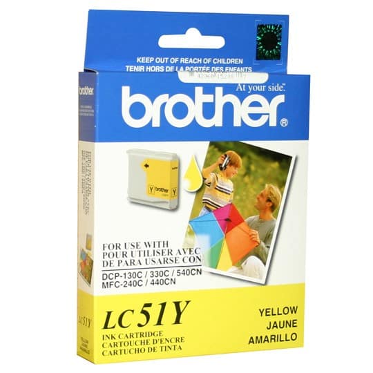 Cartucho  De Tinta Brother Lc51y Yellow