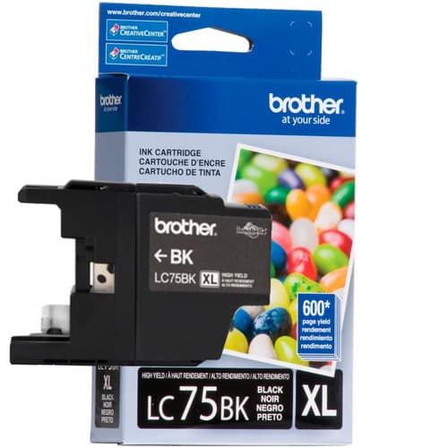 Cartucho                                                                                                                                                                                                                                                       Negro Brother Lc75bk 600 Pag. Mfcj5910dw/mfcj6510dw/mfcj6710d