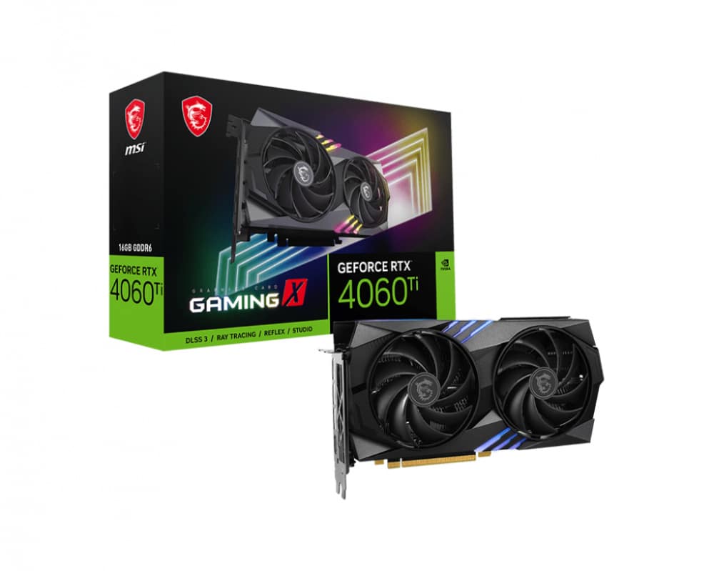 Tarjeta De Video Msi Geforce Rtx 4060 Ti Gaming X 16g
