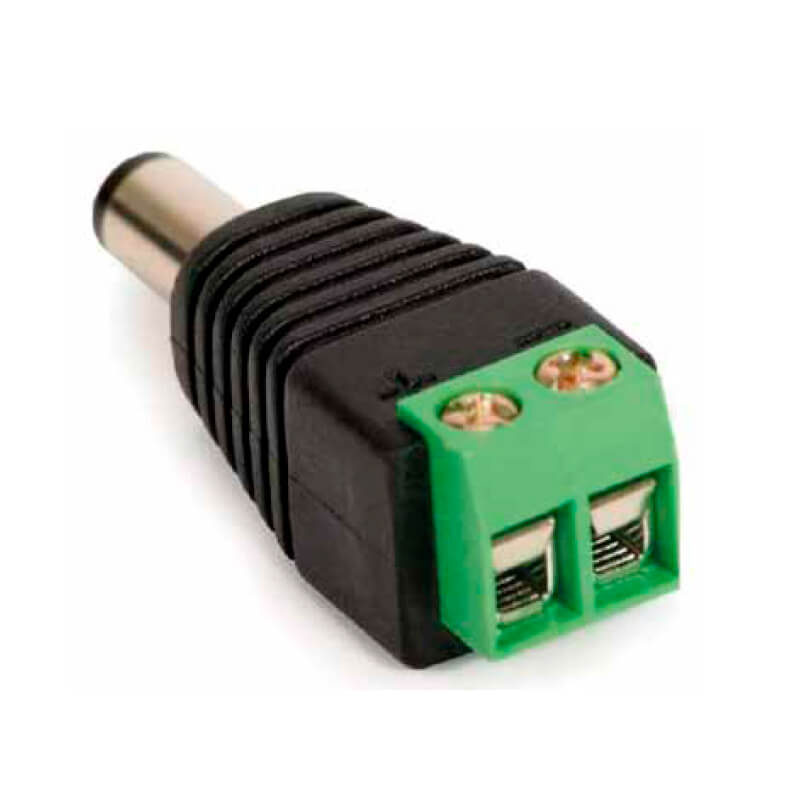 Adaptador                                                                                                                                De Energia Qian Qay-60306 Macho Para Cctv A Granel