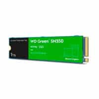 UNIDAD DE ESTADO SOLIDO SSD INTERNO WD GREEN SN350 1TB M.2 2280 NVME PCIE GEN3 LECT.3200MBS ESCRIT.2500MBS PC LAPTOP MINIPC WDS100T3G0C