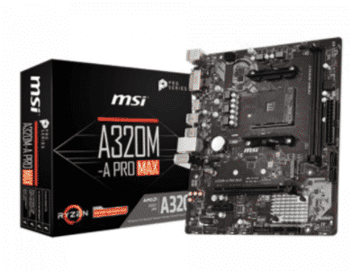 TARJETA MADRE MSI A320M-A PRO AM4 (MAX 1PZ POR CLIENTE)