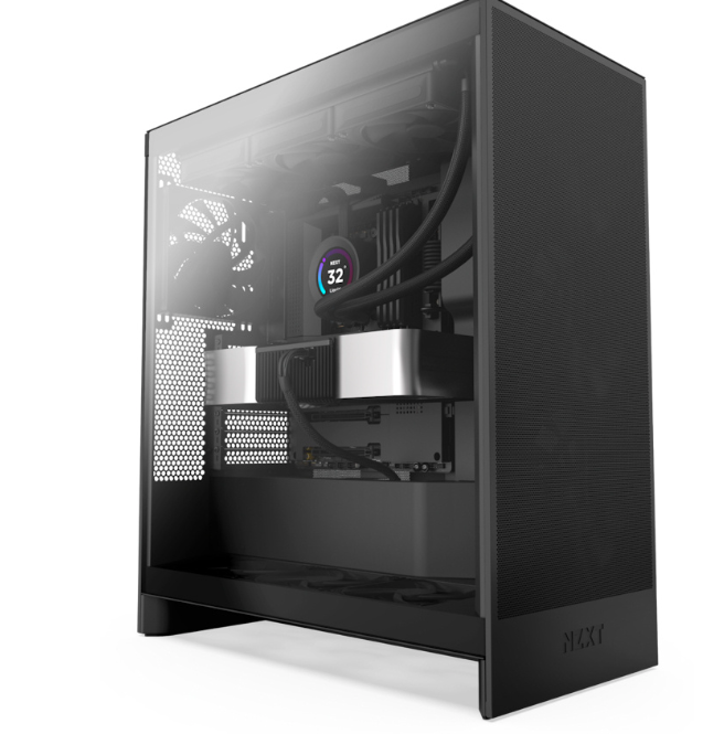 GABINETE NZXT H7 FLOW/NEGRO/MIDI-TOWER/GAMER