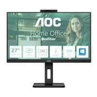 MONITOR LED AOC Q27P3CW / COLOR NEGRO / PANEL IPS DE 27 / HDMI / DP / VGA / ASPECTO 16:9 / TIEMPO DE RESPUESTA 4MS / 2560X1440 / 75HZ / VESA 100X100 MM / CONTRASTE 20,000,0001 / BRILLO 350 CD/M2