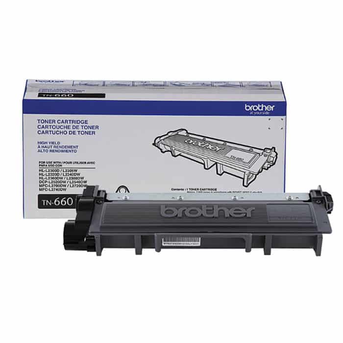 Toner Brother Tn660 Negro 2,600 Paginas P/hll2360dw/dcpl2540dw/mfcl270