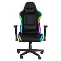 SILLA GAMER BALAM RUSH LIGHTNING RUSH / RGB / HASTA 150 KG / PISTON CLASE 4 / INCLINACION 90° - 100° / CONTROL REMOTO / NEGRO / BR-931267