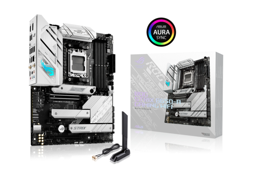 ASUS MB B650-A AMD RYZEN AM5 4 DDR5 DISPLAYPORT HDMI ROG STRIX B650-A GAMING WIFI