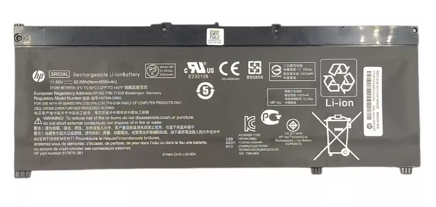 Bateria original para HP Omen 15 Dcxxx Gaming SR03XL