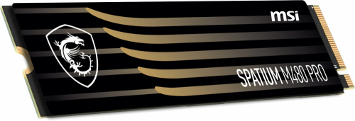 UNIDAD DE ESTADO SOLIDO SSD INTERNO MSI SPATIUM M480 1 TB M.2 2280 PCIE GEN4X4, NVME 1.4 LEC 7400/ ESC 6000 MB/S SPATIUM M480 PCIE 4.0 NVME M.2 1 TB