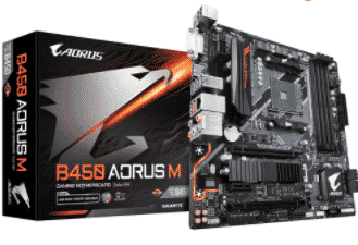 TARJETA MADRE GIGABYTE B450 AORUS M  (MAX 1PZ POR CLIENTE) PUE