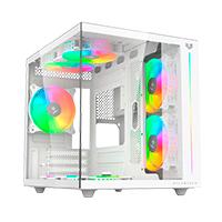 GABINETE GAMER BALAM RUSH TANK PRO EVO GM955 / MINI TORRE / MICRO ATX- MINI ITX / PANELES REMOVIBLES