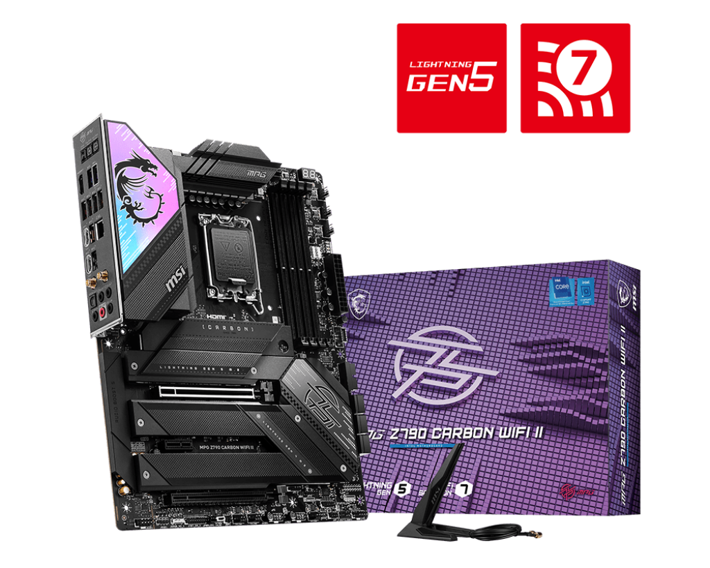 Tarjeta Madre Msi Mpg Z790 Carbon Wifi Ii Lga 1700 Ddr5 Atx