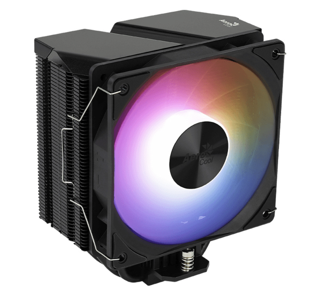 Disipador CPU Aerocool Rime 4, 120mm, hasta 1800RPM, Negro
