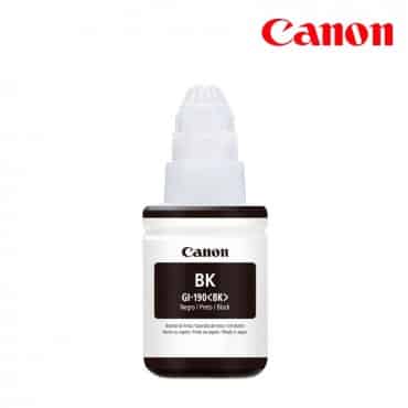 Botella De Tinta Canon Gi-190 Bk Para Pixma G110 0 G2100 G3100