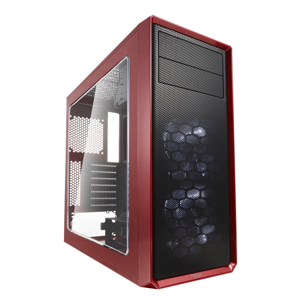Gabinete Fractal Design Focus G Rojo ,atx