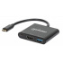 Docking Usb C Manhattan Hdmi, Usb C Pd, Usb V3.2 (130622)
