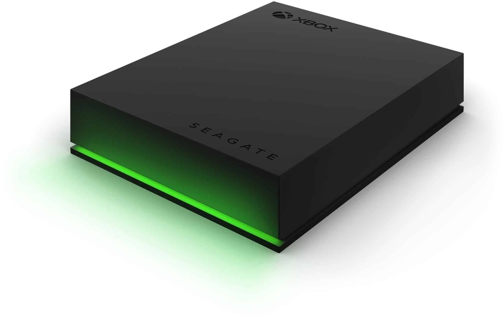 Disco  Duro Externo Seagate Stkx4000402 4tb Usb 3.2 Negro Xbox Luz Led
