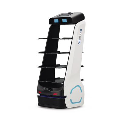 Robot Para Servicio De Mesero O Repartidor T5lb  Ubicado Por Etiquetas En Techo