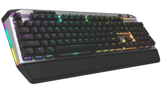 TECLADO MECANICO PARA GAMING PATRIOT VIPER RGB V765 KAILH SWITCH