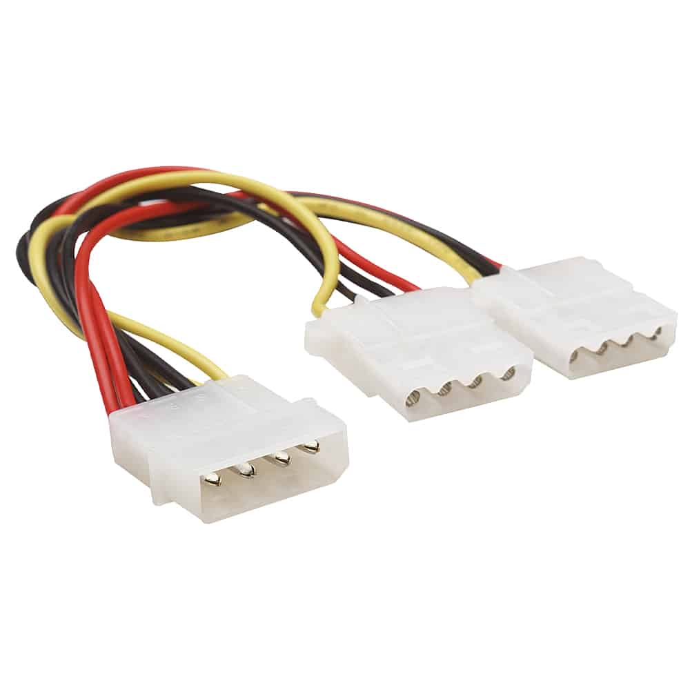 Cable  De Alimentacion Manhattan En Y 1 Molex M A 2 Molex H 20cm 301503
