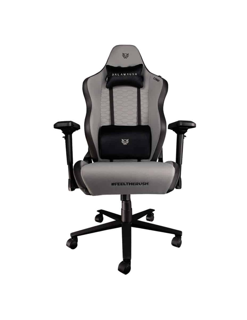 Silla                                                                                                                                                                                                                                                                                                                                                                                                                                                                                                                                                                                                                                                                                                                                                                                                                                                                                   Gamer Balam Rush Thunder Comp Tela 4d Gray Edition Br-932929