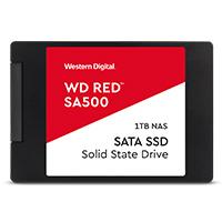 Unidad De Estado Solido Ssd Interno Wd Red Sa500 1tb 2.5 Sata3 6gb/s Lect.560mbs Escrit 530mbs 7mm