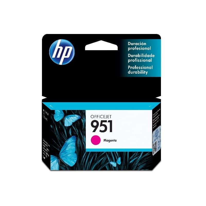 Cartucho                                                                                                                                                                                         Hp 951 Magenta Officejet 8600/k8600/8600+/8100 (cn051al)(o.b)