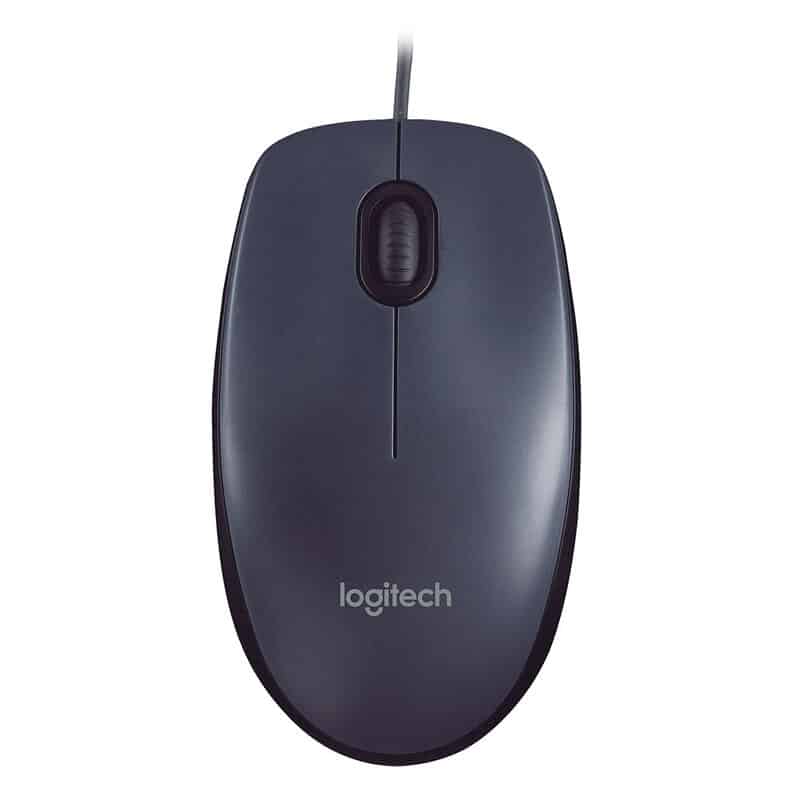 Mouse Logitech M90 Alambrico Usb Negro (910-004053)