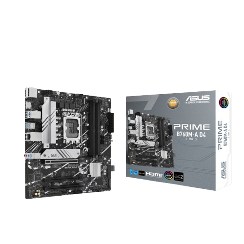 Mb Asus B760 Intel S-1700 14a Gen /4x Ddr4 3200 /2x Hdmi /dp /2x M.2 /2x Usb 3.2 /micro Atx /gama