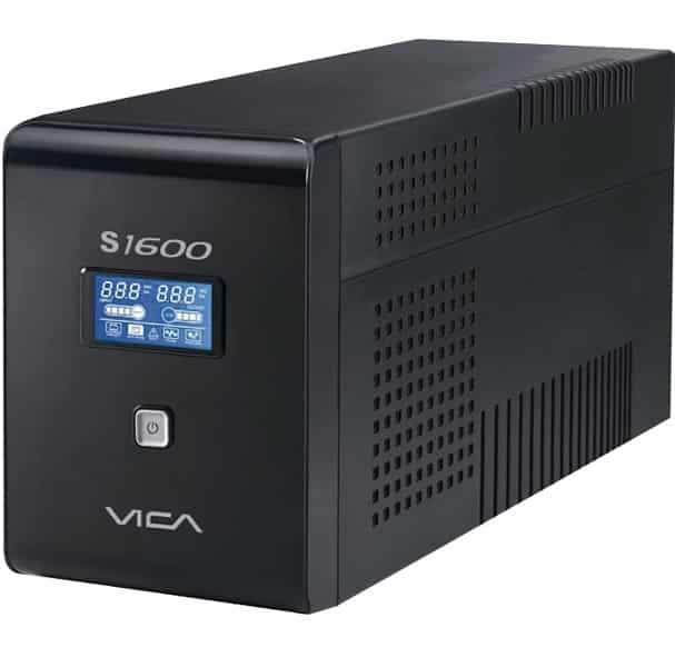 No  Break/ups Vica 1600va/900w 8 Tomas, Pantalla Lcd (s 1600)