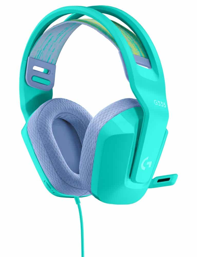 Diadema                                                                                                                                         Logitech Gaming G335 Menta (981-001023)