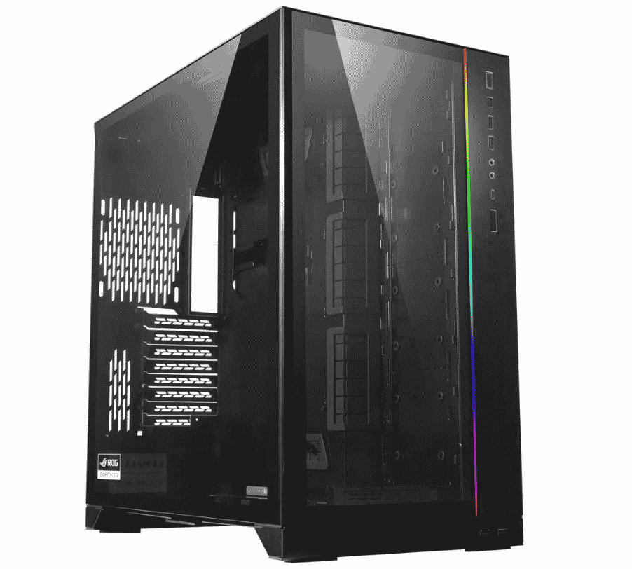 Gabinete Lian Li O11D XL-X Dynamic XL ROG Certified ATX Full Tower Gaming Negro