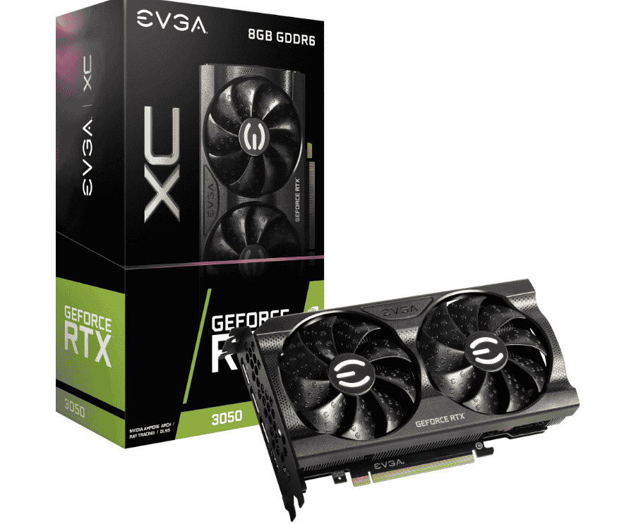 Tarjeta   De Video EVGA Nvidia Geforce RTX 3050 Xc Gaming, 8gb GDDR6 Dual Fan 08g-p5-3553-kr