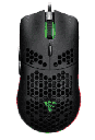 MOUSE PARA GAMING GAME FACTOR LASER MOG601 NEGO 16000 DPI PIXART 3389 7 BOTONES RGB ULTRALIGHT