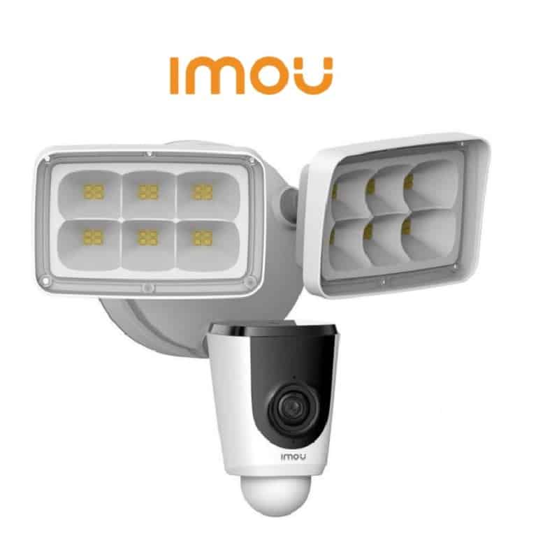 (OPEN BOX)CAMARA FLOODLIGHT DAHUA-IMOU IP 2MP REFLECTORES MICROSD(IPC-L26N-IMOU)