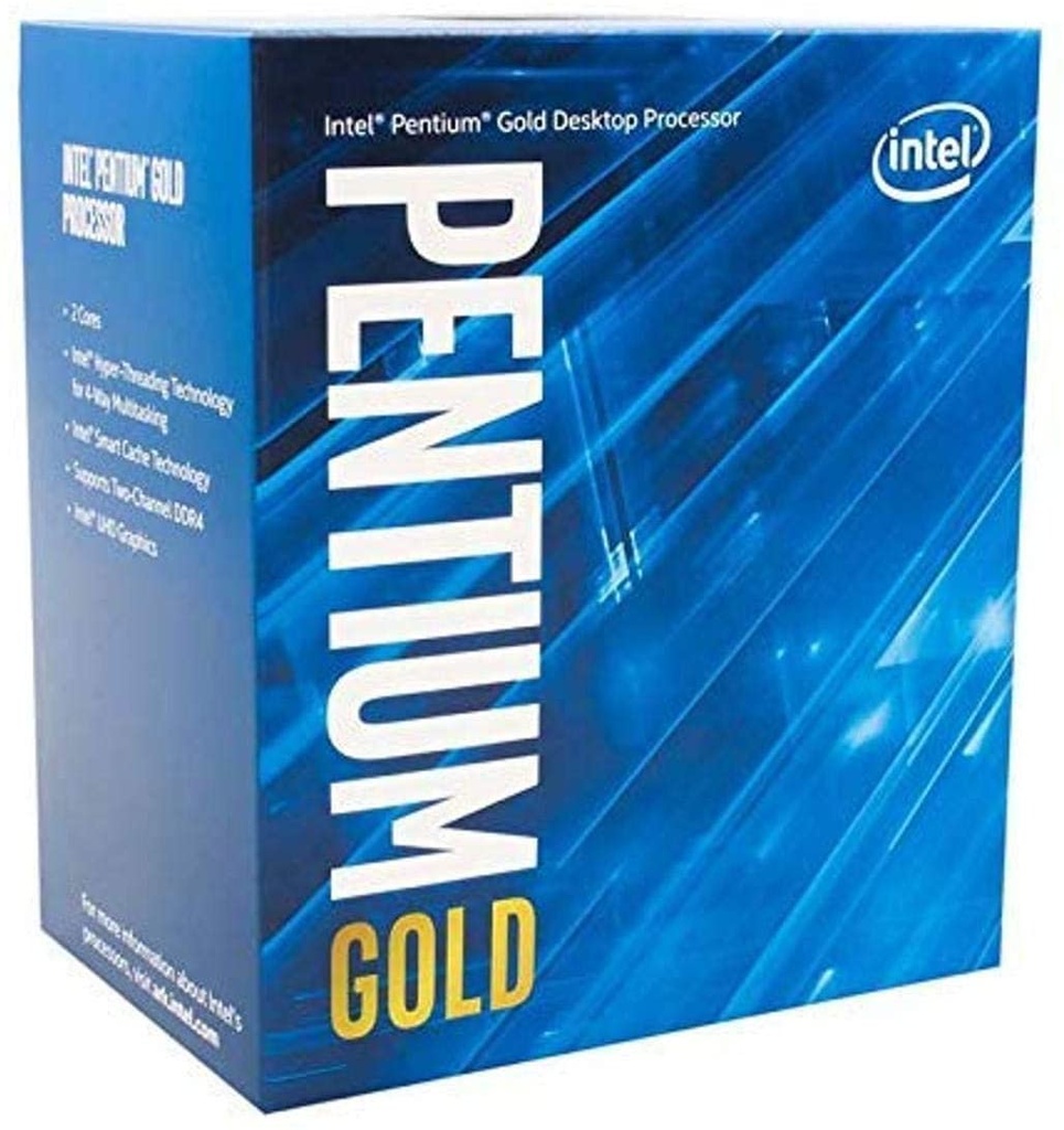 PROCESADOR INTEL PENTIUM G6400 4GHZ 4MB 58W SOC 1200 10 TH GEN (BX80701G6400)