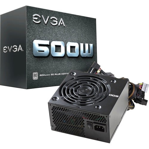 Fuente   De Poder EVGA 100-w1-0600-k1 600w 80 Plus